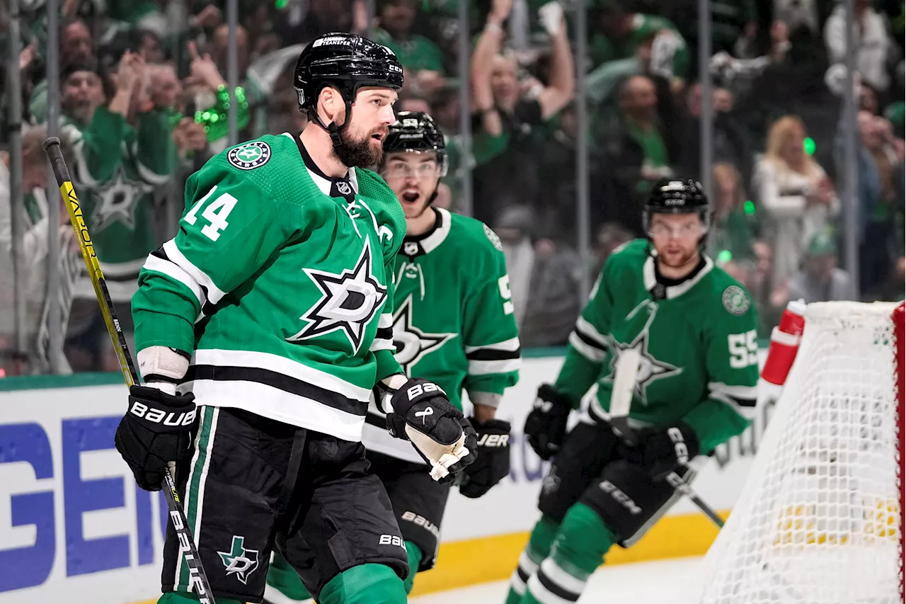 Mason Marchment breaks 3rd-period tie, Stars beat Oilers in Game 2 to even West final