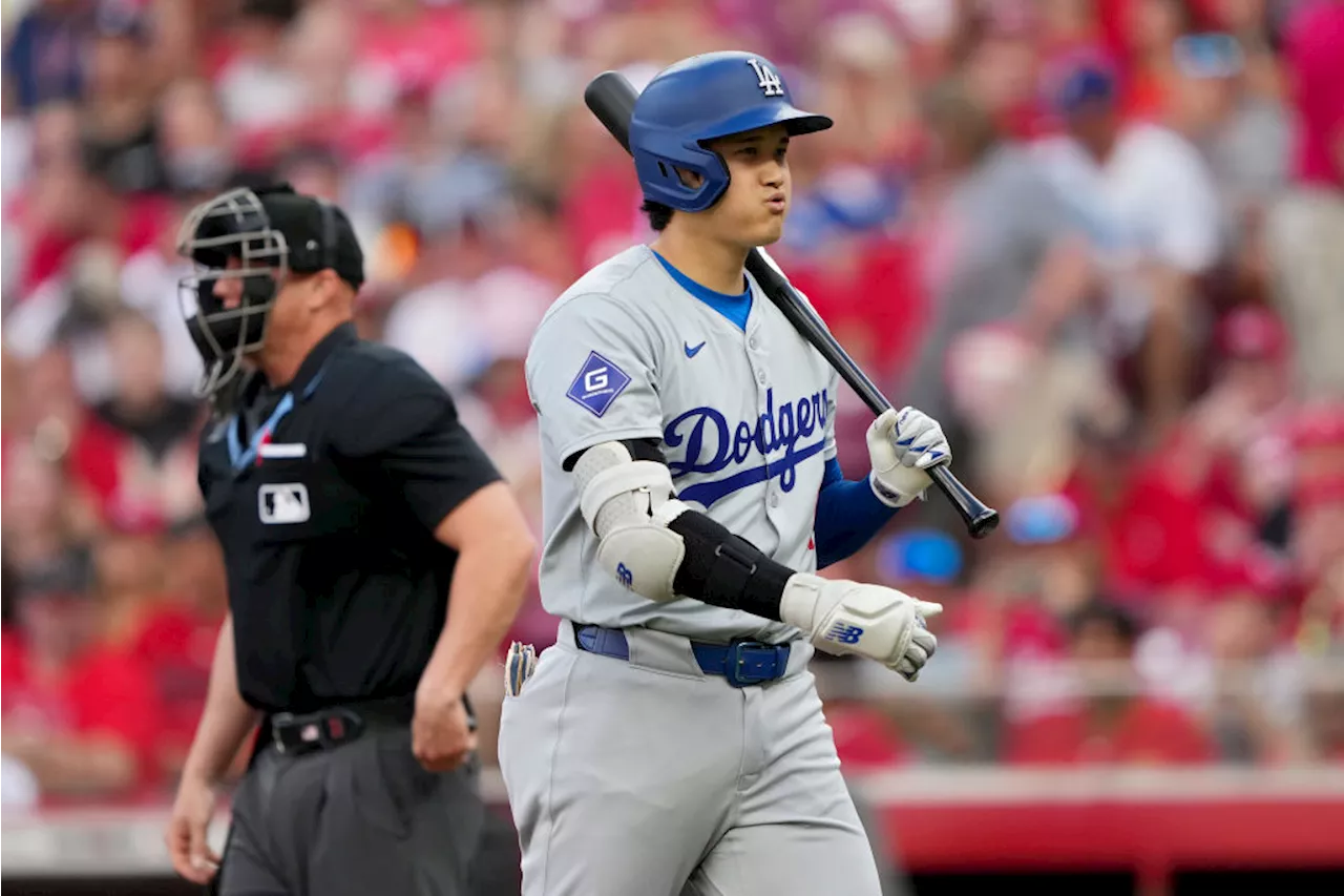 Dodgers lose season-high four straight games after 3-1 loss to Reds