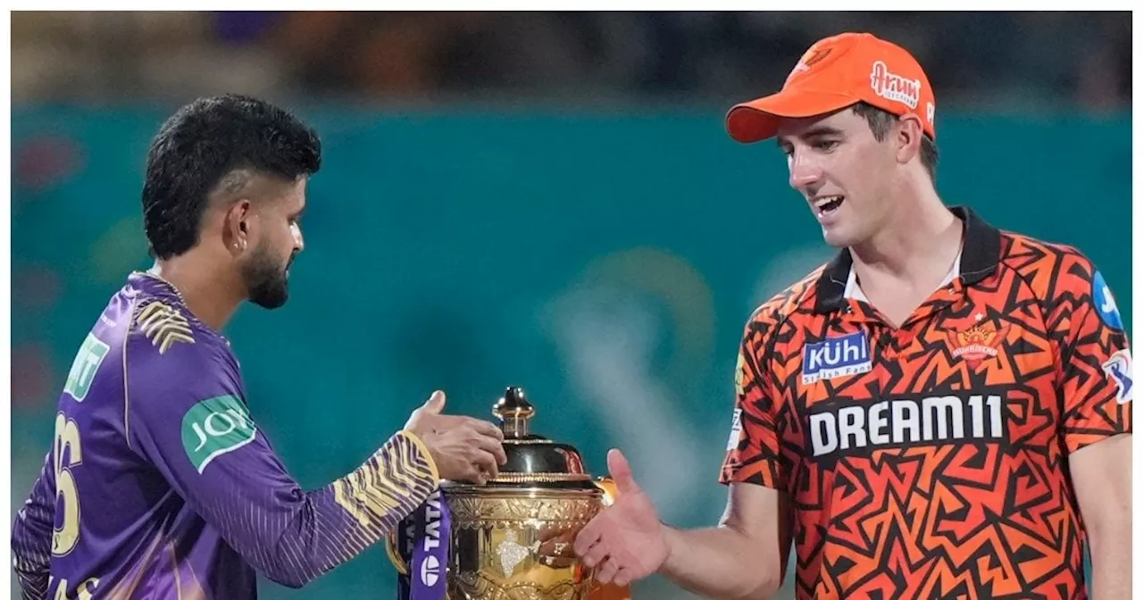 IPL Final: KKR तीसरी बार बना आईपीएल चैंपियन, SRH को 11 ओवर में रौंदा, कमिंस पर भारी पड़े गंभीर-अय्यर