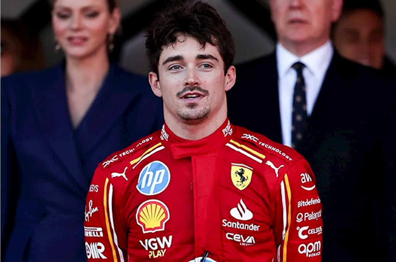 Emotional Leclerc admits battling tears in famous Monaco win: 'I was thinking of my dad'