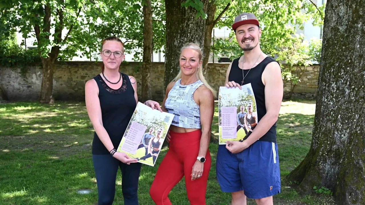 Gesunde Gemeinde: HIIT-Workout im Konviktgarten