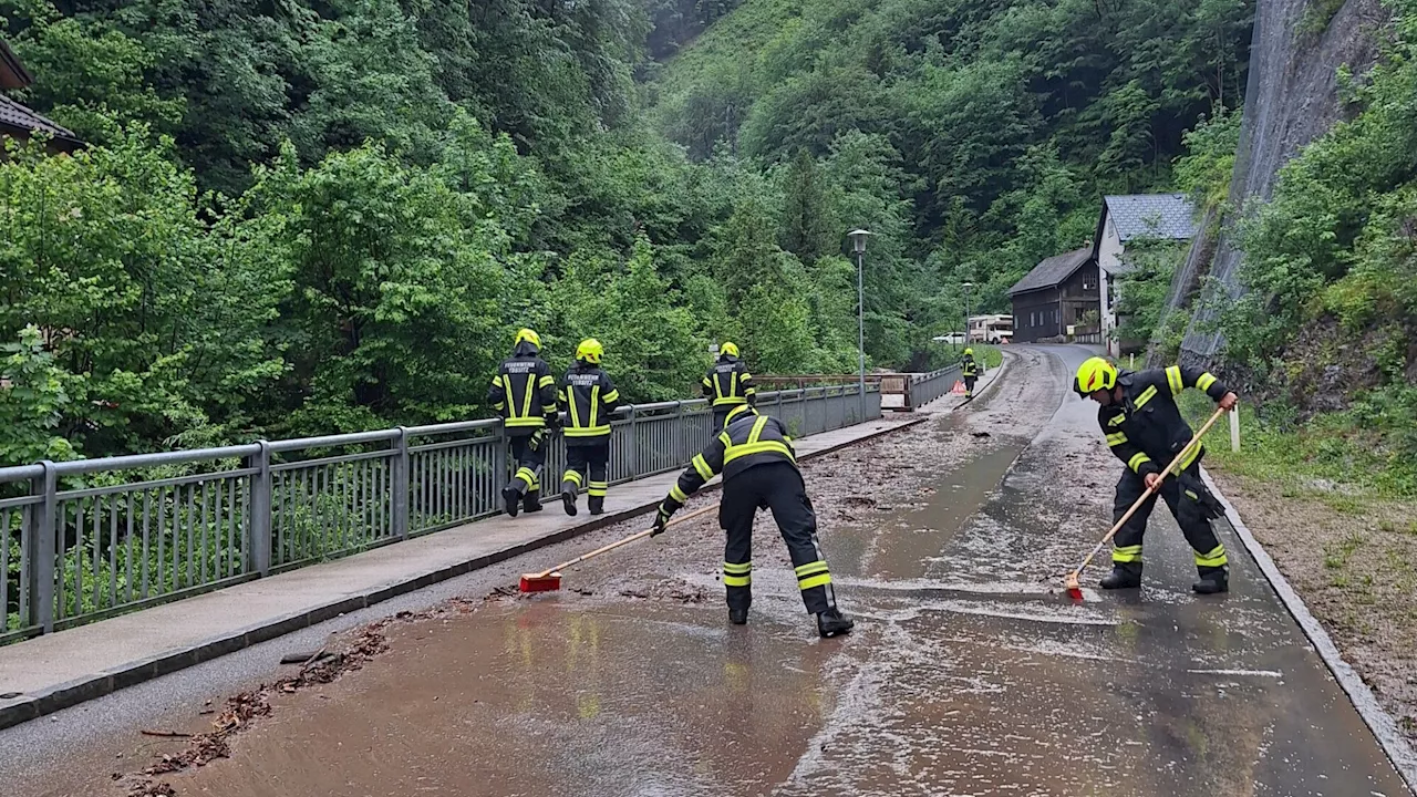 Murenabgang am Nothberg in Ybbsitz