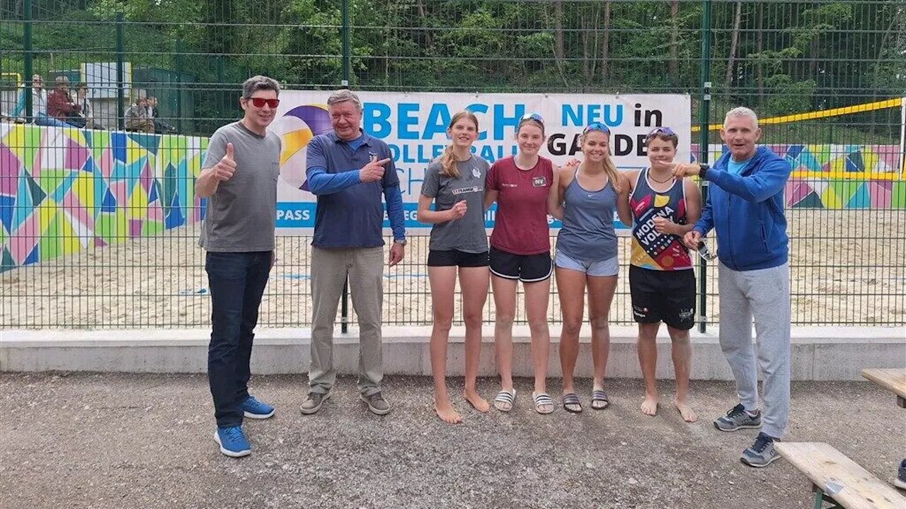 Neuer Platz: Gaaden ist nun Beachvolleyball-Hotspot