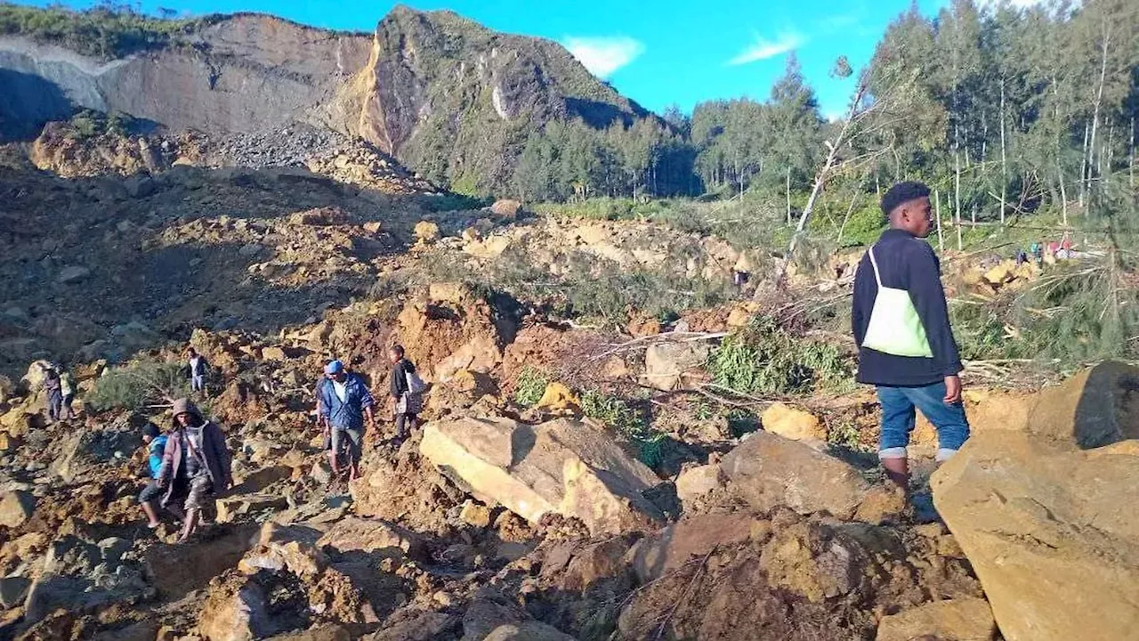 Erdrutsch im Hochland: Mehr als 670 Tote in Papua-Neuguinea befürchtet