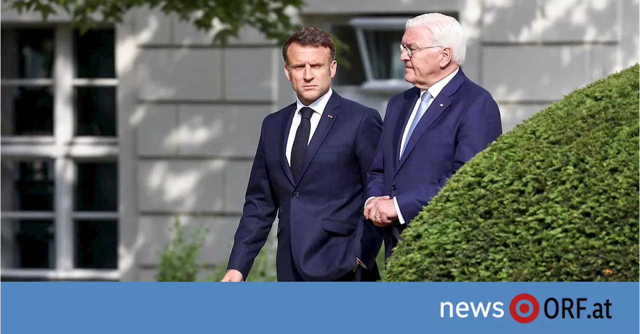 Macron in Deutschland: Achse Paris – Berlin will in EU Impulse setzen