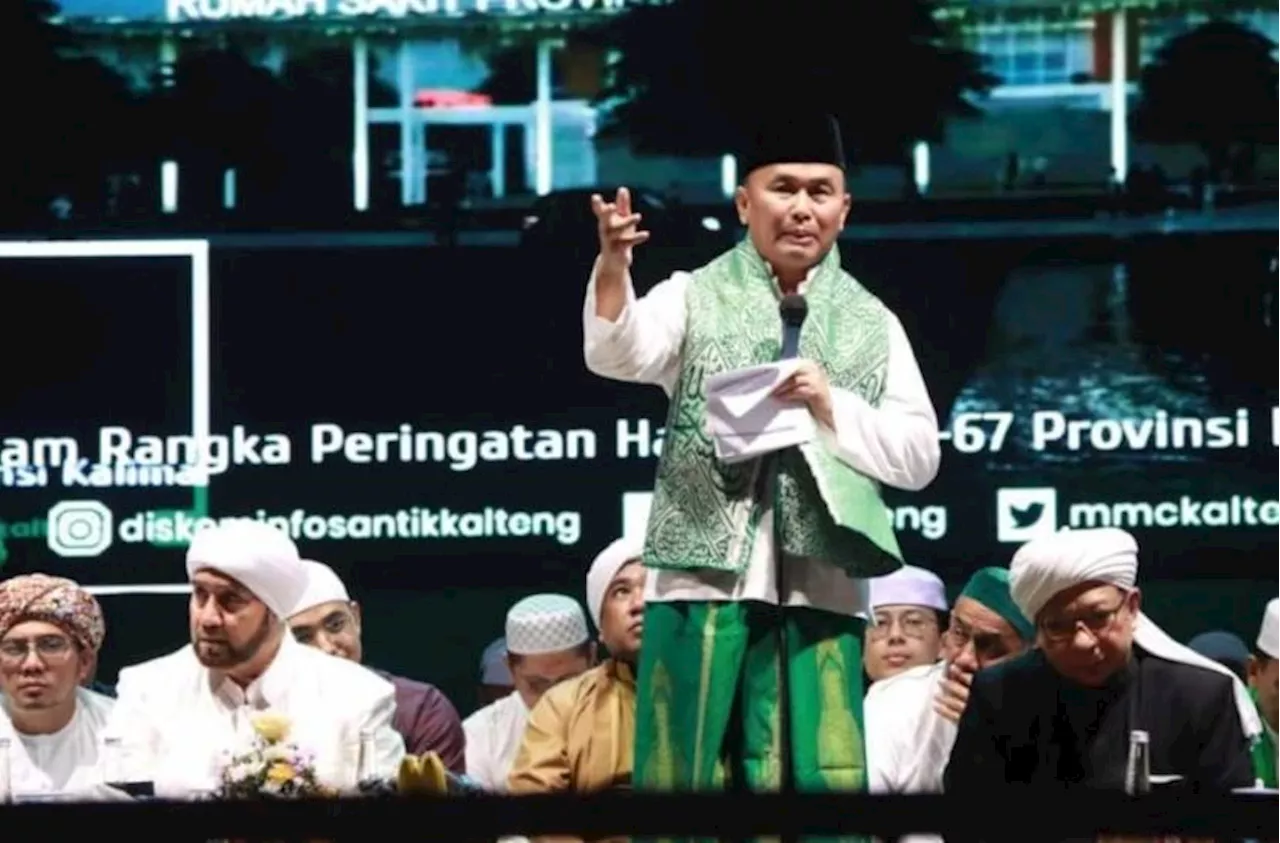 Rayakan Hari Jadi ke-67, Pemprov Kalteng Gelar 'Kalteng Bersholawat'