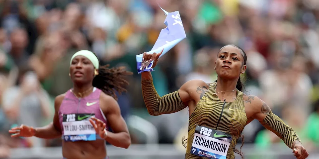 Sha’Carri Richardson Dominates the 100 Meters at Prefontaine Classic