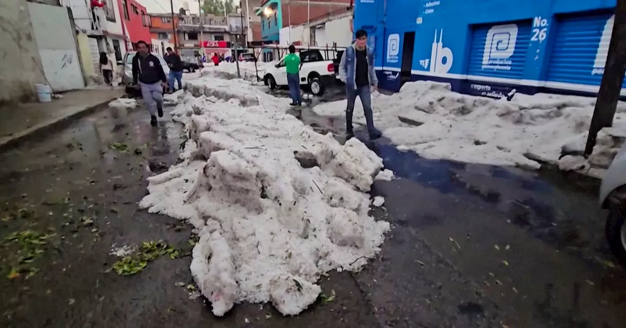 Experts warn of hail, whirlwinds in Mexico after new heat record in the capital