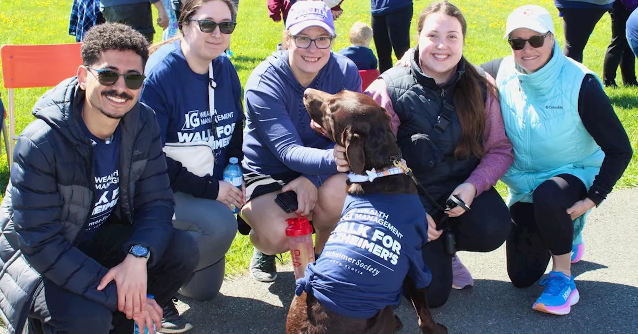 IN PHOTOS: Sun shines on Cape Breton Alzheimer’s walk