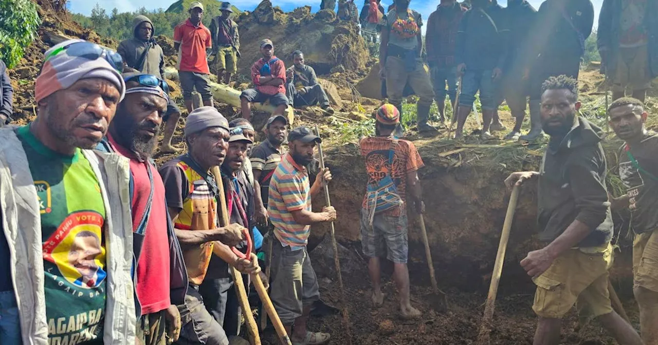 Papua New Guinea continue rescue efforts after hundreds feared killed in landslide