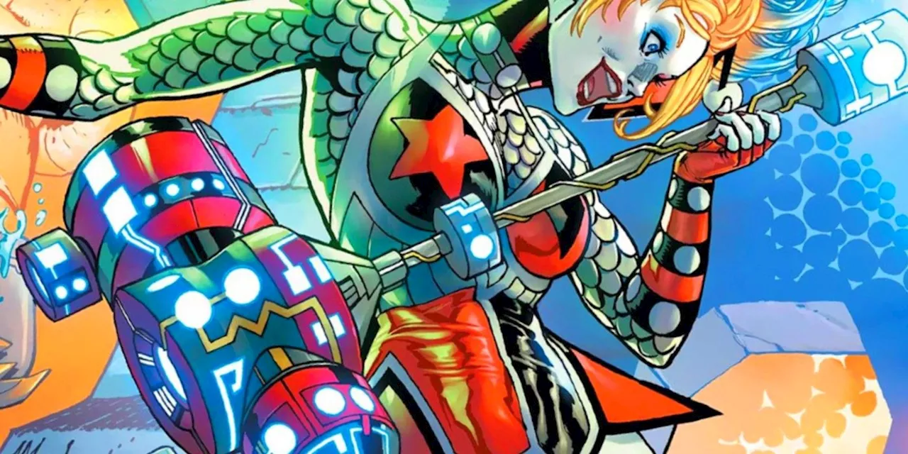 Harley Quinn Unlocks Her Ultimate Weapon, Giving Her Iconic Mallet a Cosmic Upgrade