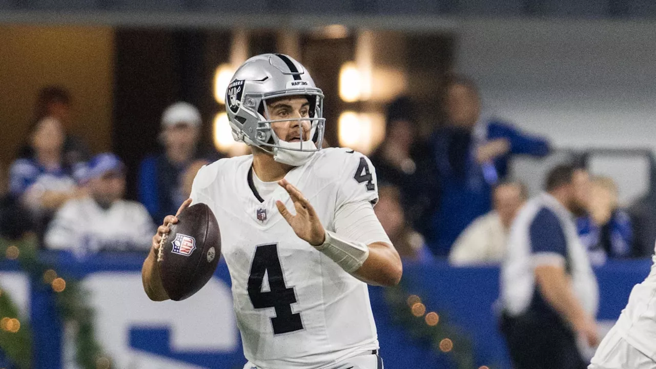 Las Vegas Raiders' Aidan O'Connell on offensive improvements