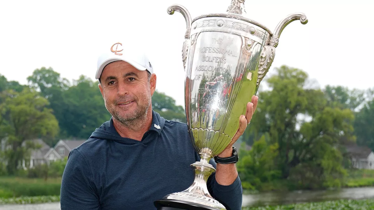 England's Richard Bland wins PGA Championship on senior major debut