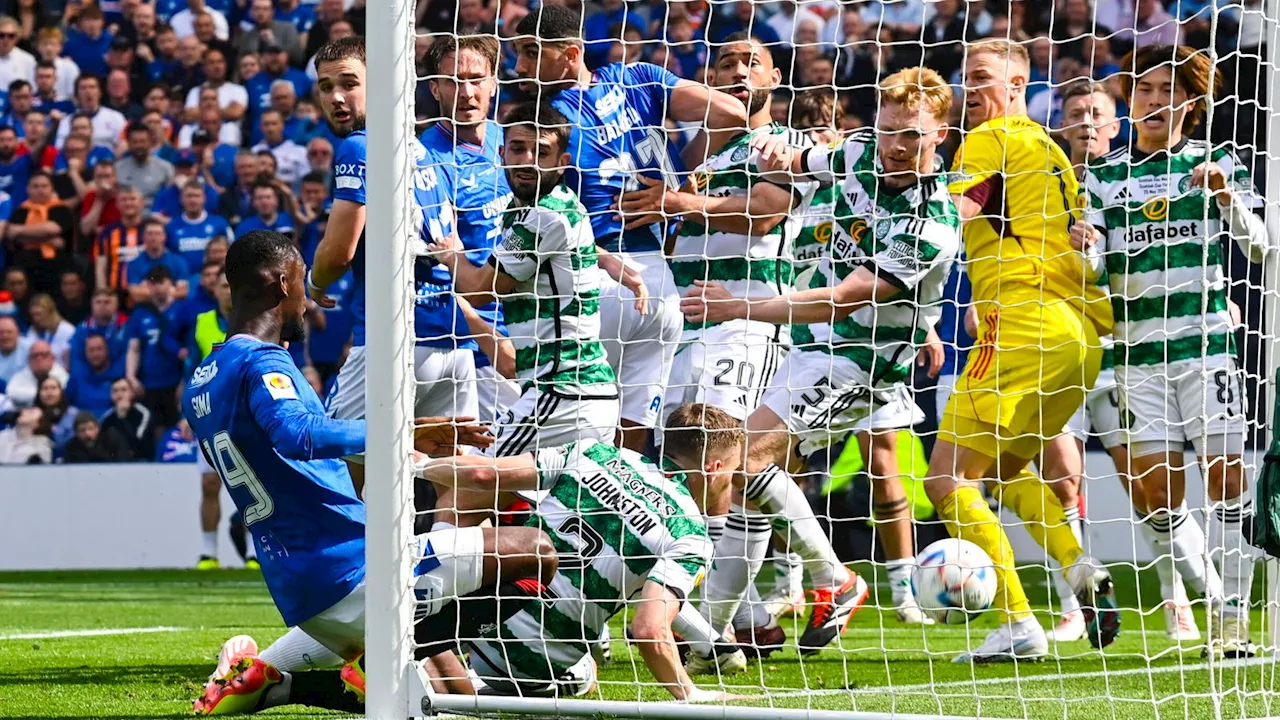 Philippe Clement says Rangers' disallowed goal a 'grey area' after Scottish Cup final defeat to Celtic