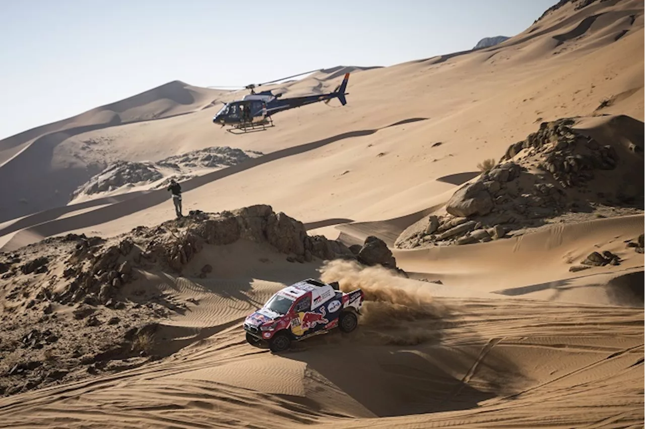 Dakar/8:Al-Attiyah holt mit fünften Tagessieg auf