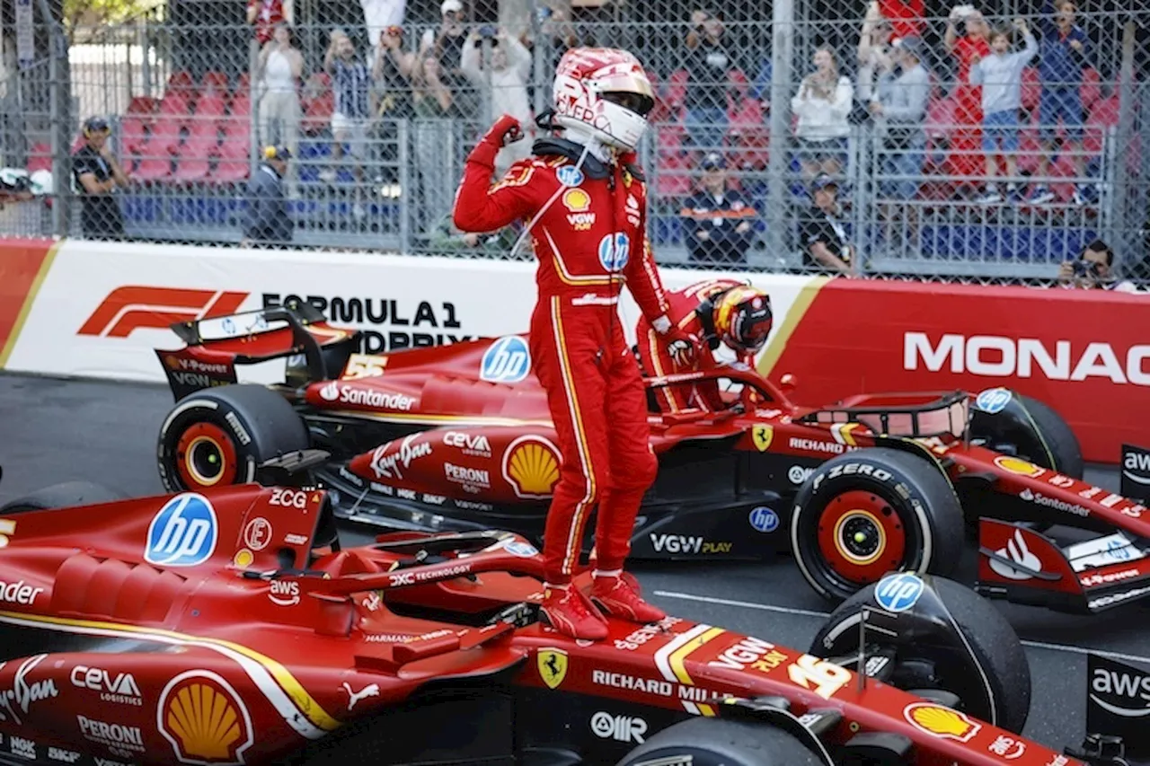 Monaco-Sieger Charles Leclerc: Vor Tränen fast blind