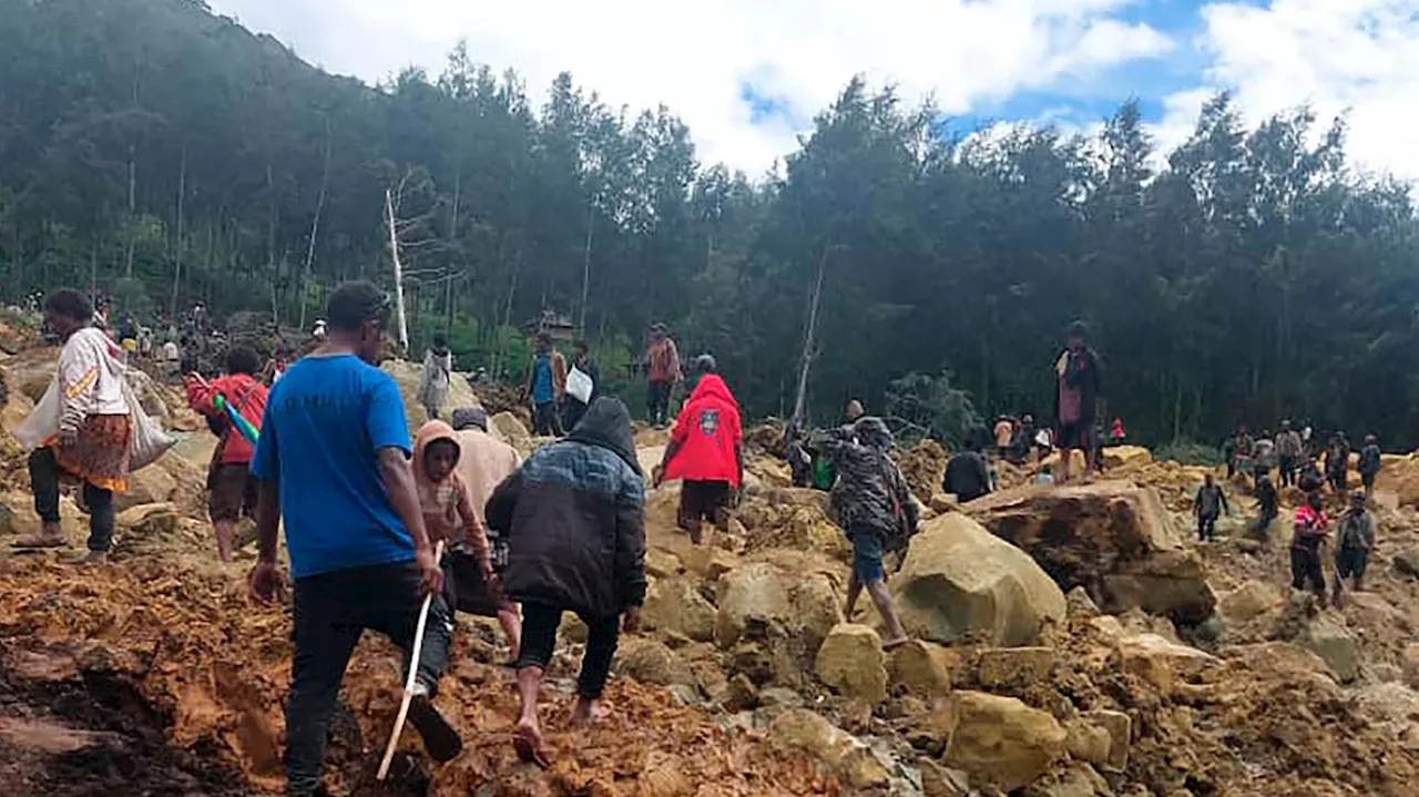 Erdrutsch in Papua-Neuguinea: Mehr als 600 Tote befürchtet