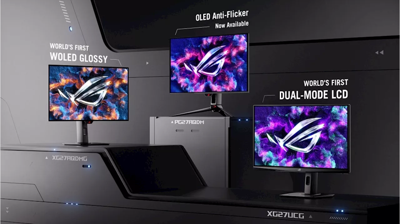 ASUS Republic of Gamers Rilis Dua Monitor Gaming Diklaim Pertama di Dunia