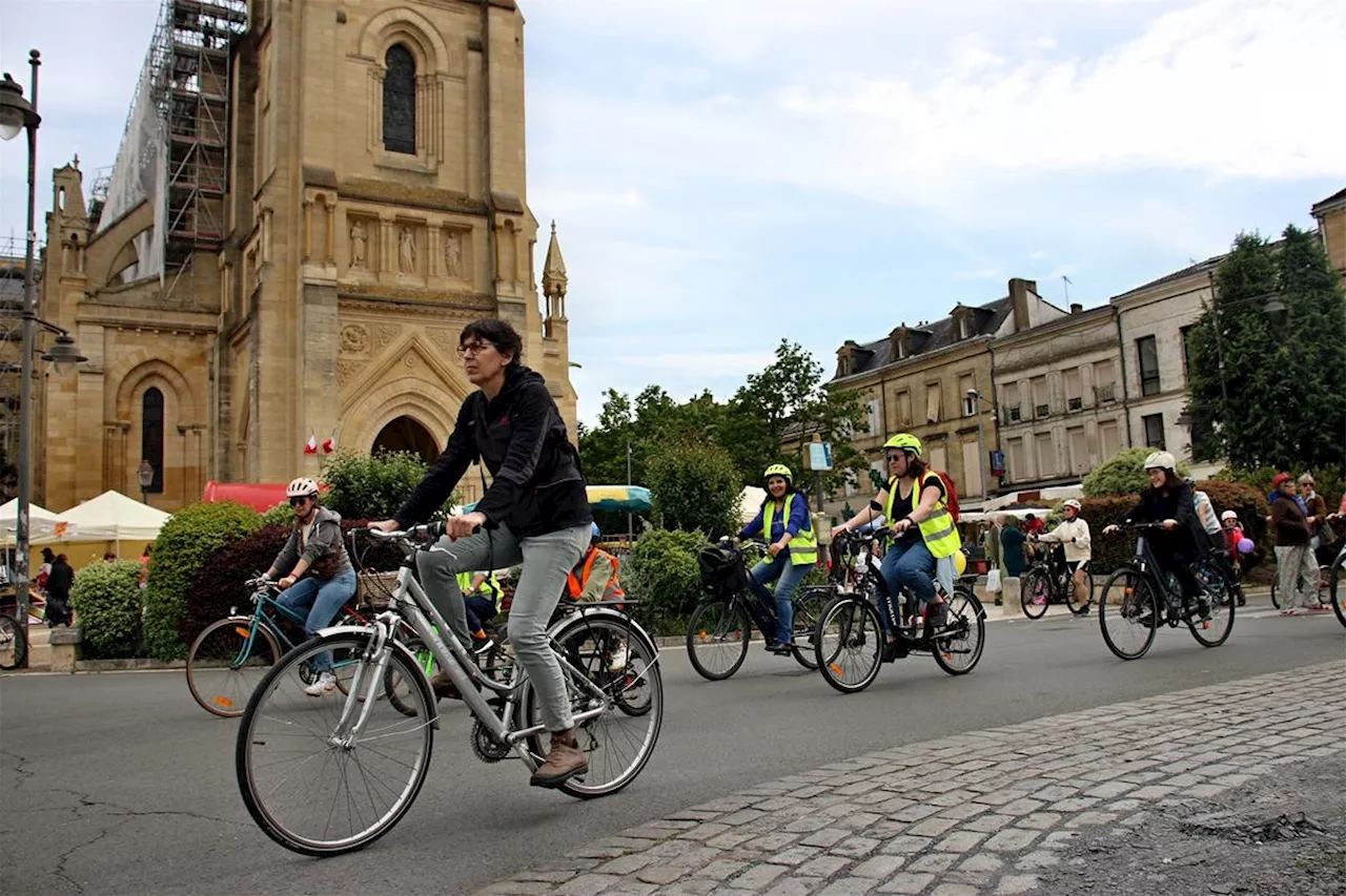 « Les vrais héros roulent à vélo » : une cinquantaine de participants à la Vélorution de Bergerac