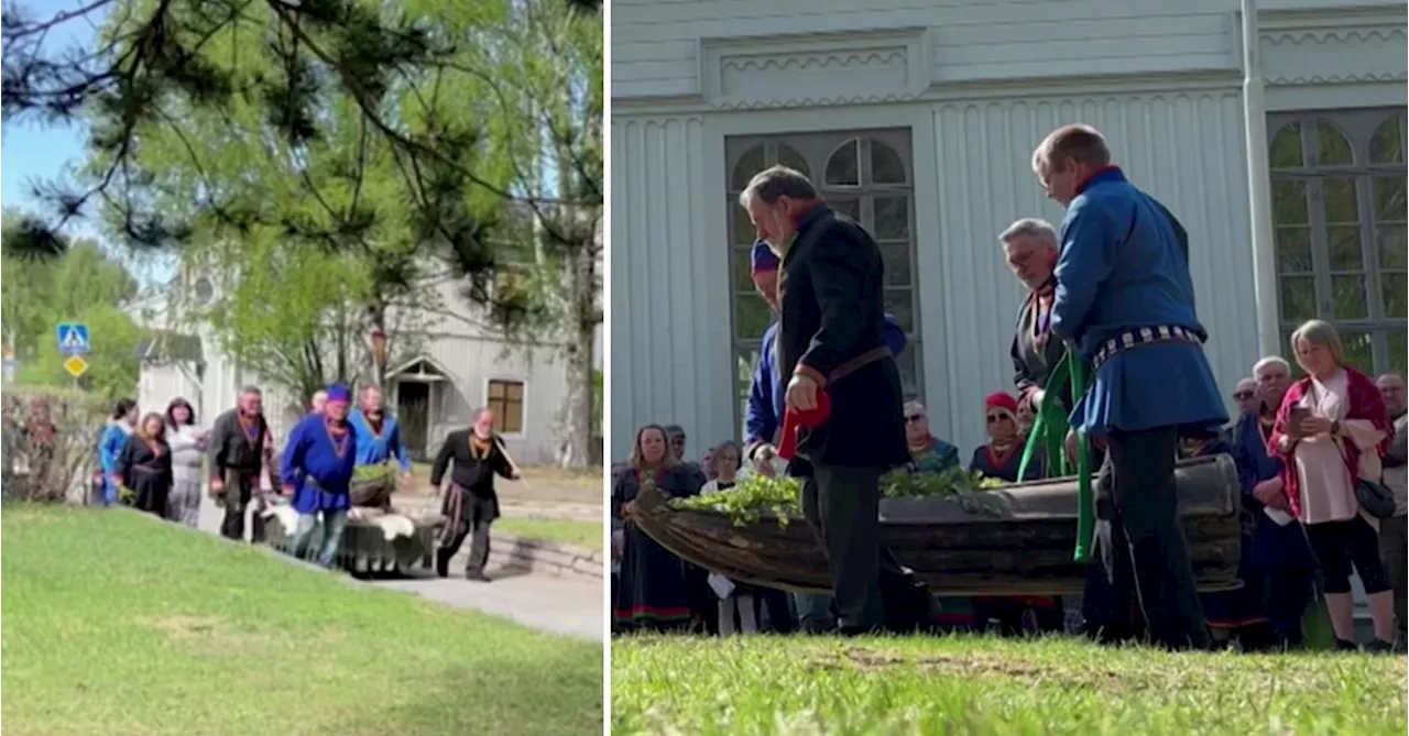 Stor-Stina återbördades till Malå kyrkogård: ”En stor dag”