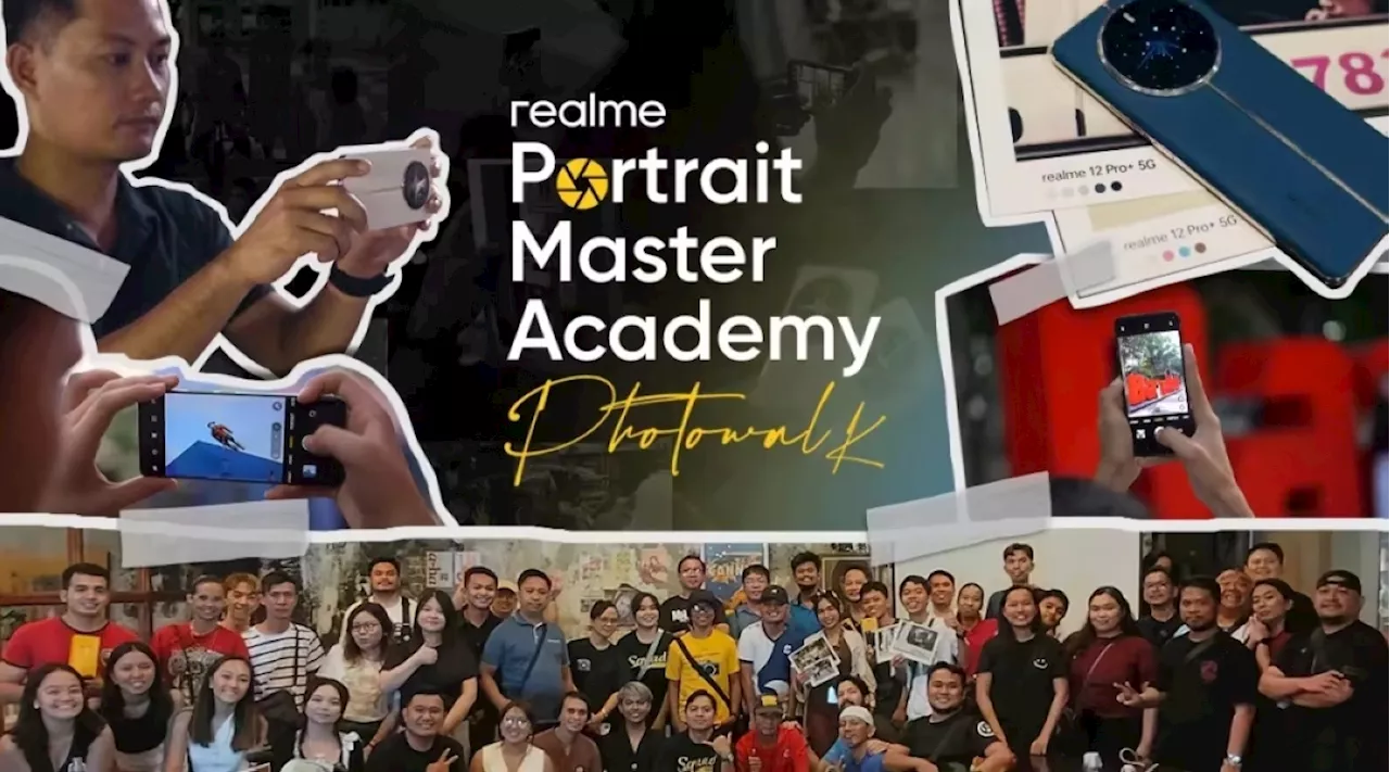 Mobile phone realme brings Portrait Master Academy to VisMin