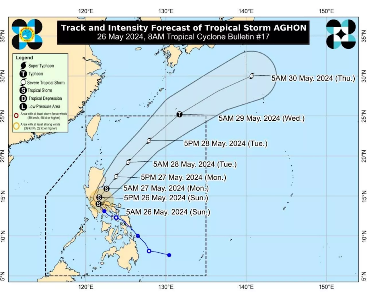 NDRRMC: More than 500 families affected by Aghon