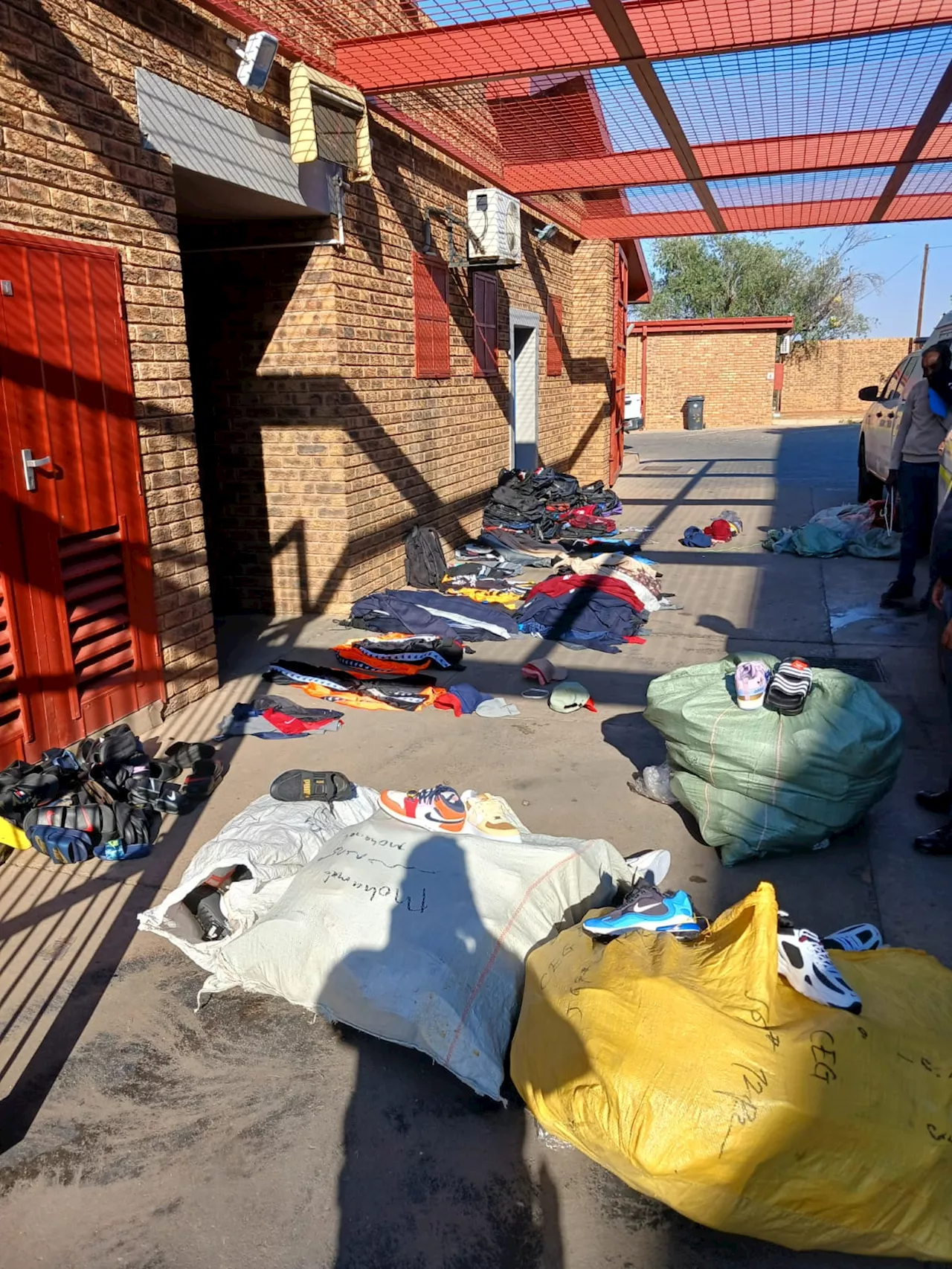 IN PICTURES: SAPS seize counterfeit clothing worth over R400 000