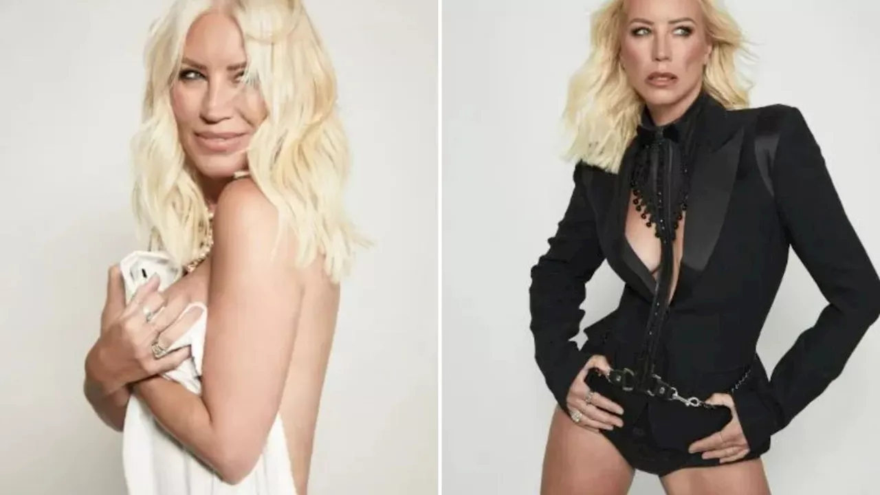 Denise Van Outen goes topless and says: ‘I feel sexier than ever’ as she turns 50...