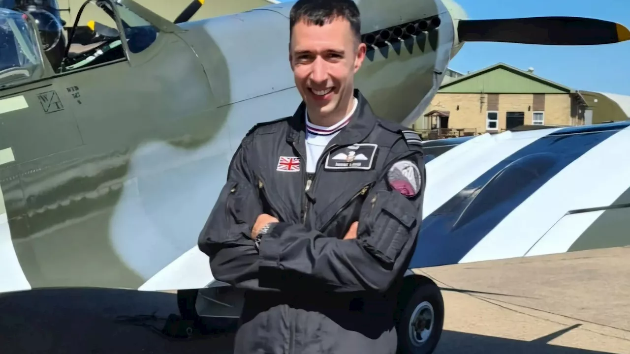 Pilot who died in tragic Spitfire crash during Battle of Britain event at RAF Coningsby is named...