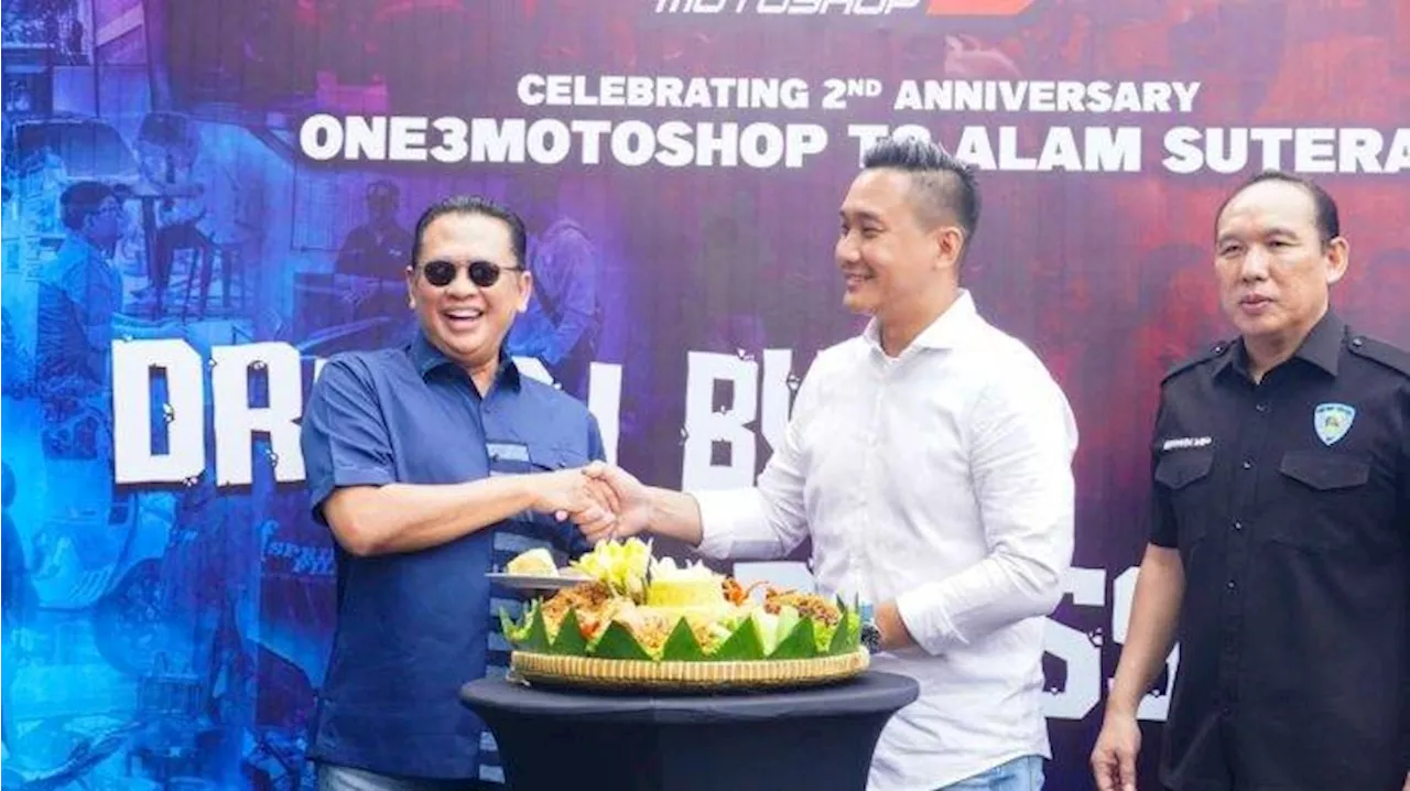 Ketua Umum IMI Bamsoet Apresiasi Dua Tahun Kiprah On3 Motoshop