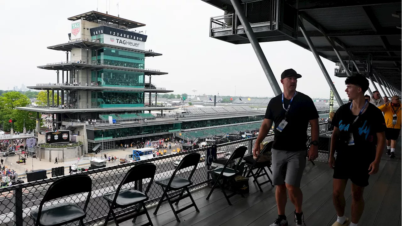 Indianapolis 500 delayed by heavy rainstorms moments before green flag