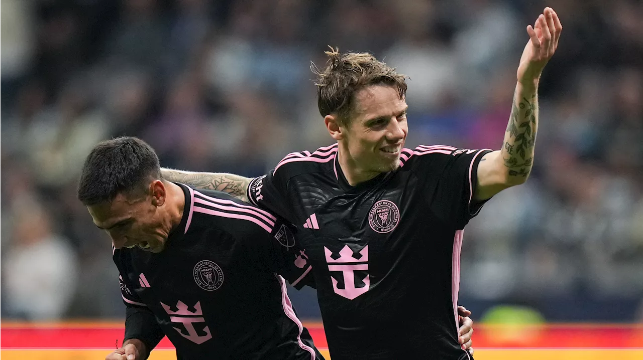 Inter Miami beats slumping Whitecaps without Messi