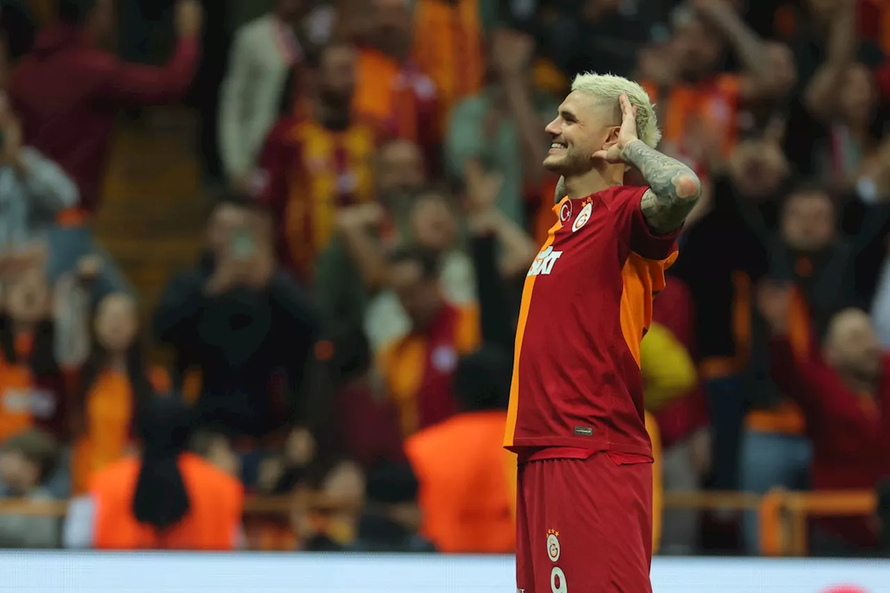 Icardi wijst Galatasaray de weg naar landstitel met fabuleuze hakbal