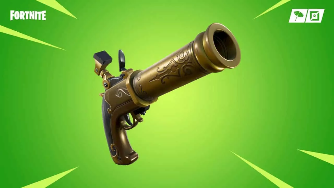 Upcoming Fortnite Season 3 weapons hint at a Pirates of the Caribbean collab