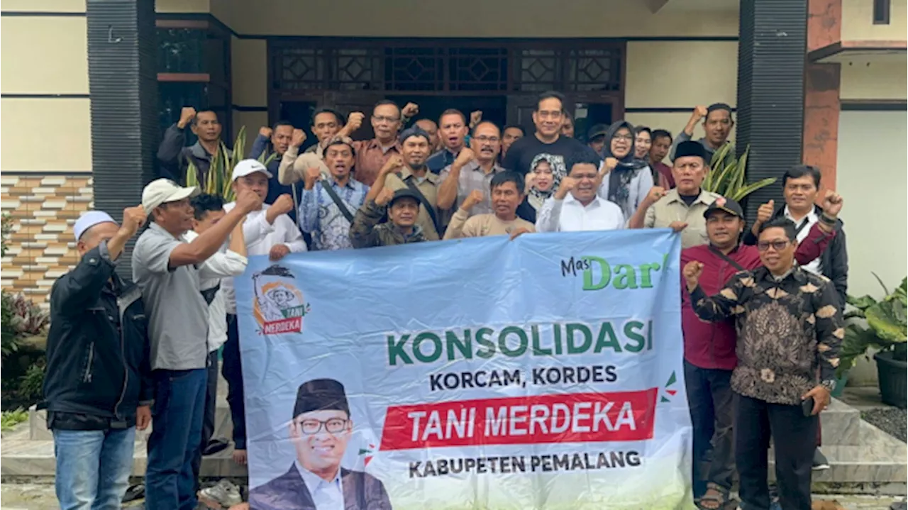 Kelompok Tani di Pemalang Kompak Dukung Sudaryono di Pilgub Jateng