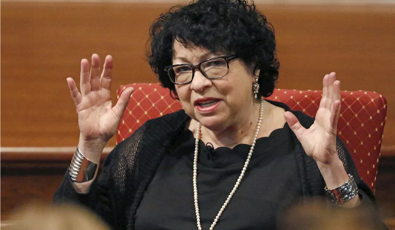 Justice Sonia Sotomayor says some Supreme Court rulings have made her cry