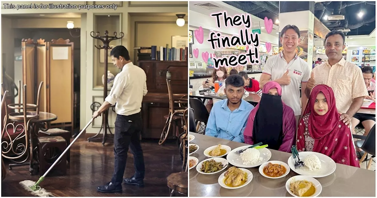 – Bangladeshi Cleaner in S’pore Finally Reunites With Family After 12 Years