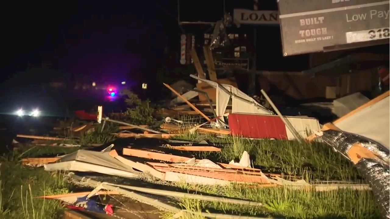 At least 9 dead after storms tear through Texas, Oklahoma, Arkansas