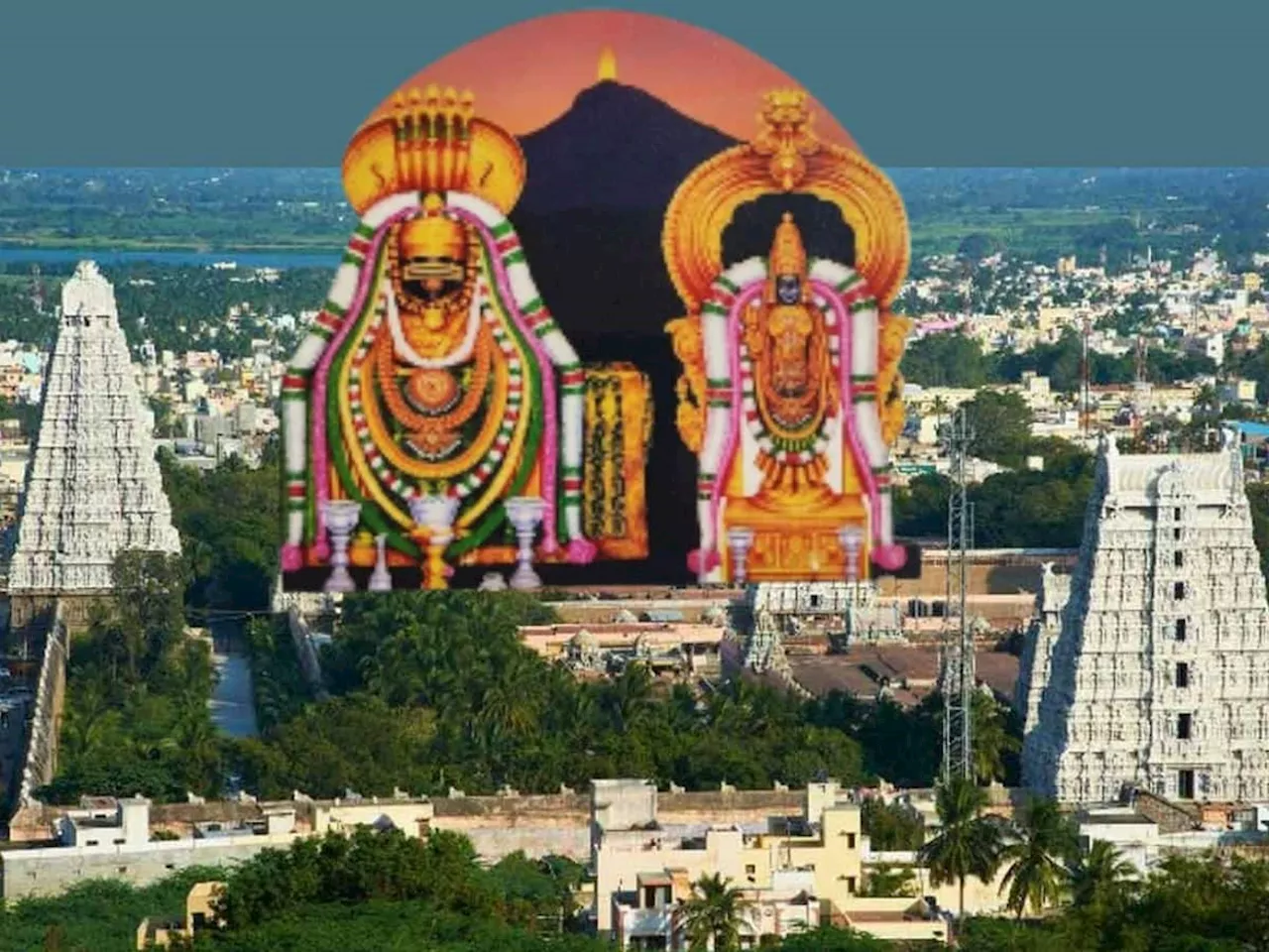 திருவண்ணாமலையில் மணிக்கணக்கில் காத்திருந்து அருணாசலேஸ்வரரை தரிசிக்கும் பக்தர்கள்!