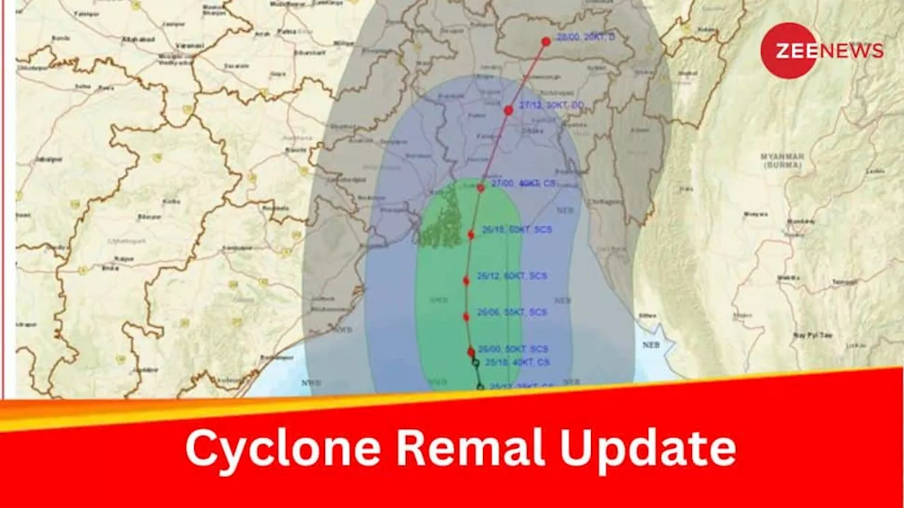 Cyclone Remal Update Today: Rains Arrive In Bengal Ahead Of Landfall, IMD Issues Warning