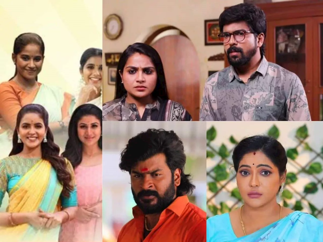 Serial TRP : அதிக ரேட்டிங் பெற்ற டாப் 5 தமிழ் தொடர்கள்! முதல் இடத்தில் இருக்கும் சீரியல் எது?