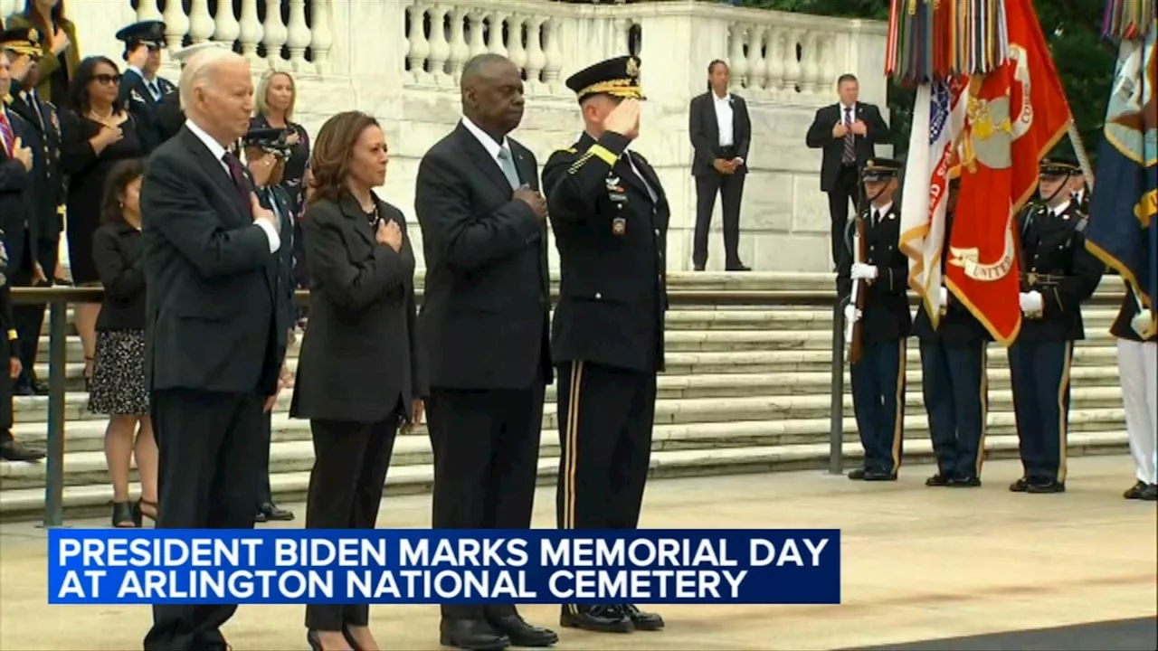 President Biden delivers Memorial Day address at 156th National Memorial Day Observance