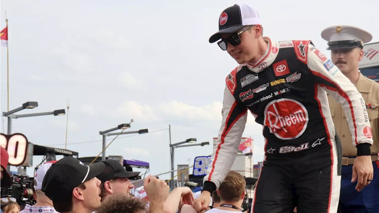 Christopher Bell wins rain-shortened Coca-Cola 600