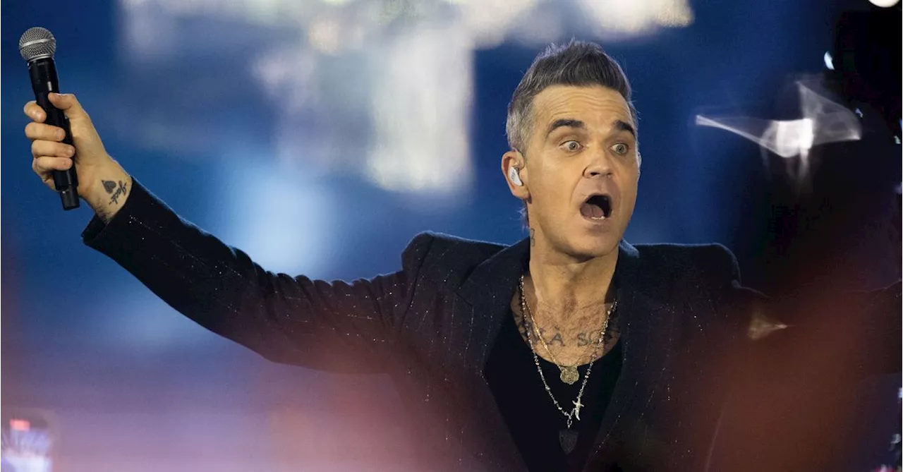 Robbie Williams show stopper 'just one of those things'