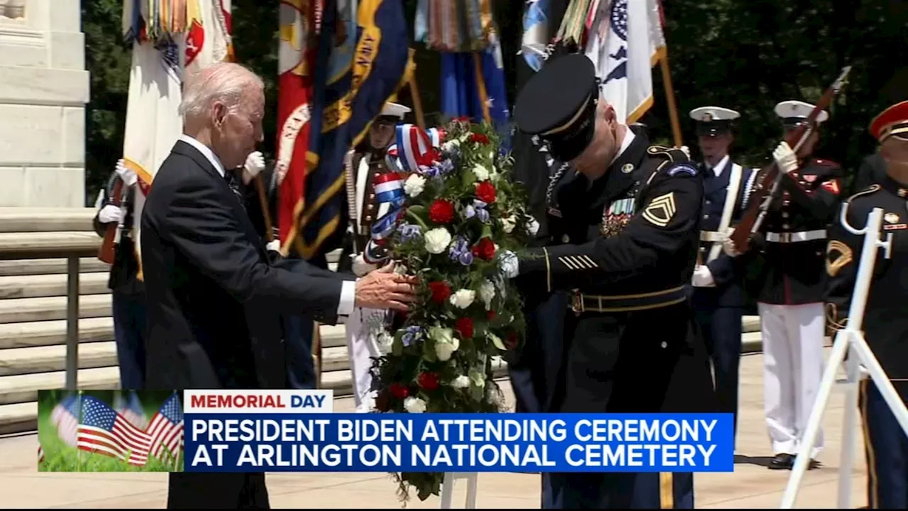 President Biden delivers Memorial Day address at 156th National Memorial Day Observance