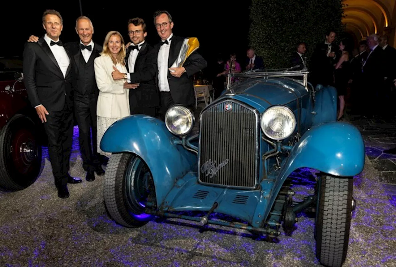 Villa d'Este 2024, Alfa Romeo 8C Figoni del 1932 è Best Of Show