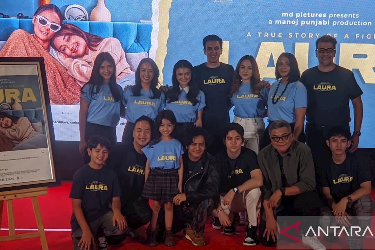 Cuplikan dan poster film kisah nyata Laura Anna ditampilkan ke publik