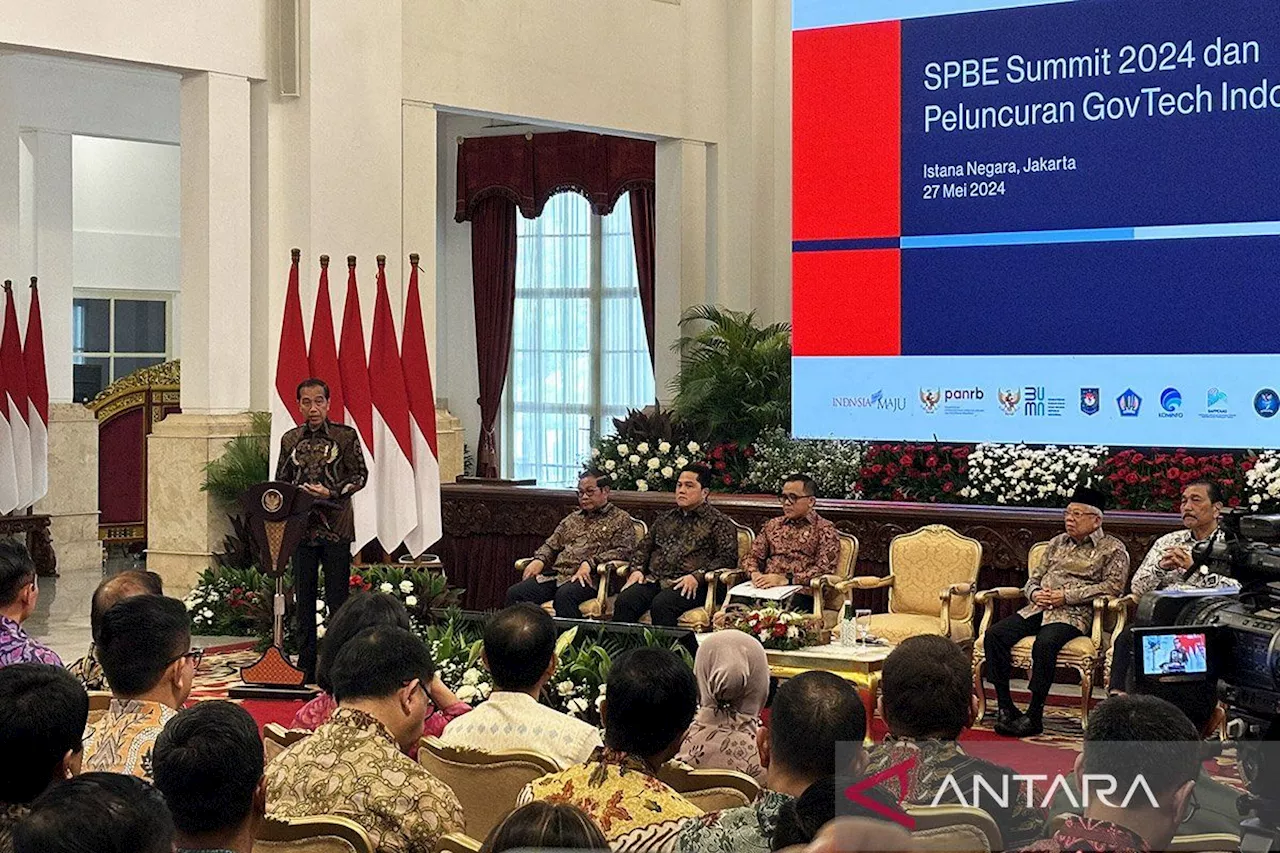 Presiden Jokowi luncurkan 'GovTech Indonesia' INA Digital