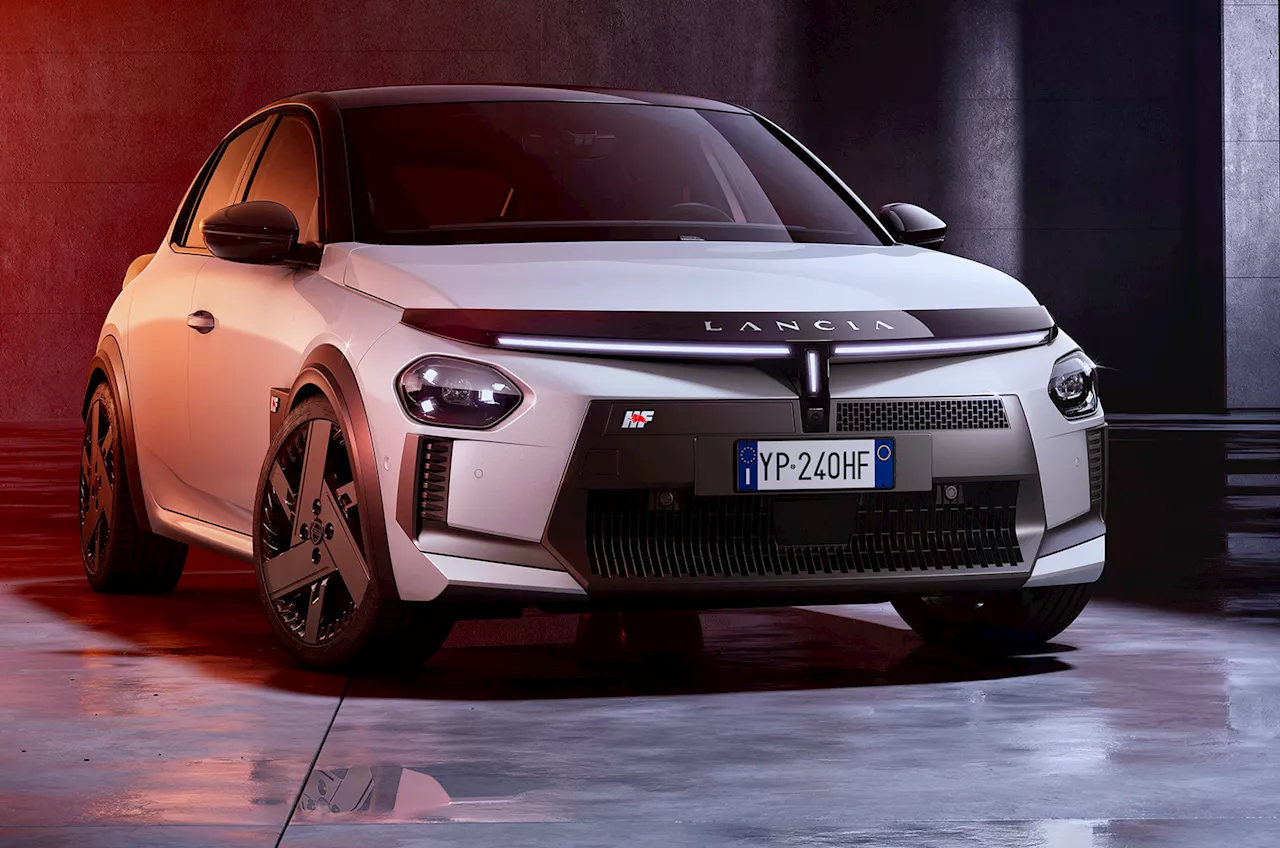 Lancia revives HF name for 237bhp electric hot hatch