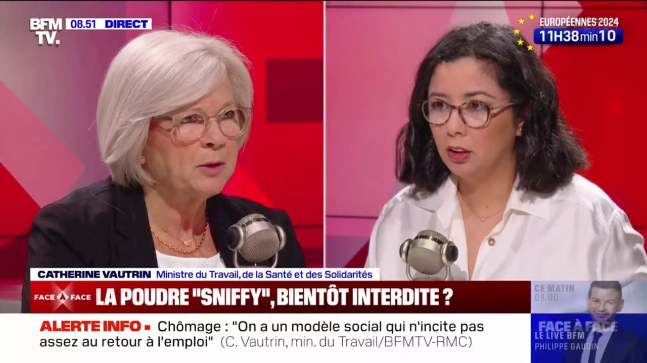 La ministre de la Santé appelle 'à éviter' la poudre Sniffy et n'exclut pas une interdiction